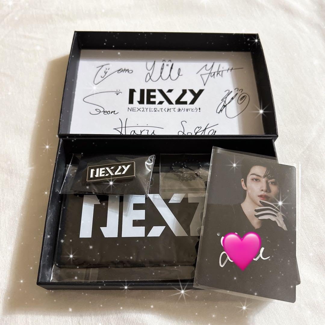 NEXZ 入会特典BOX ユウ直筆サイン入りトレカ NEXZ W会員 FC早期特典